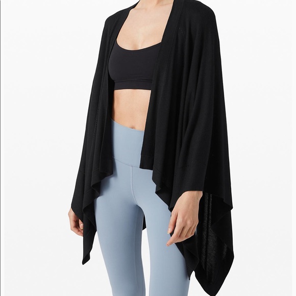 NWT-Lululemon gorgeous wrap.Closet staple!